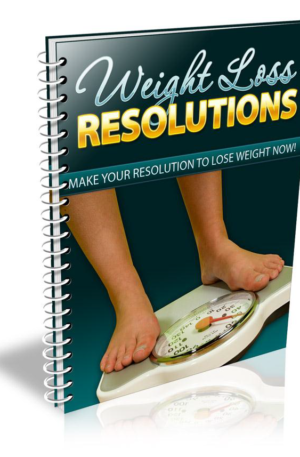 Make Your Resolution To Lose Weight Now
